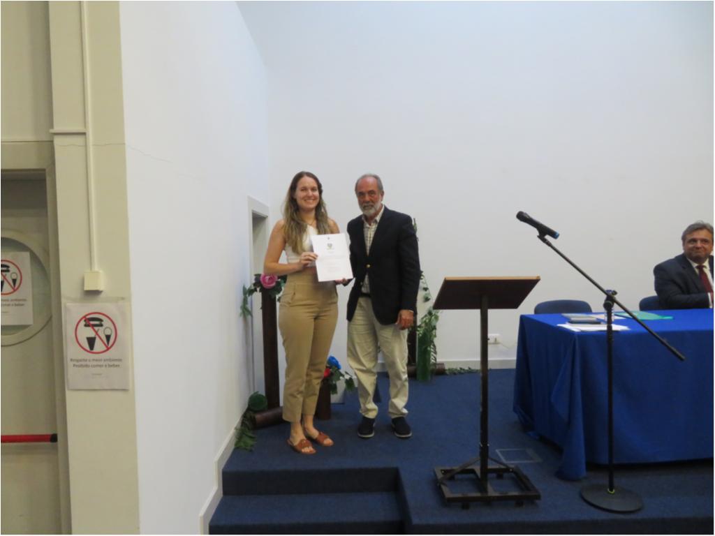 1.º Classificado: Inácio Baptista de Freitas, ao trabalho intitulado “Ensaio sobre a Cegueira”