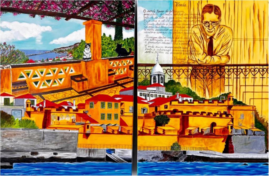 Menção Honrosa: M.ª Susana Cabral, ao trabalho intitulado “O Poeta e a Cidade